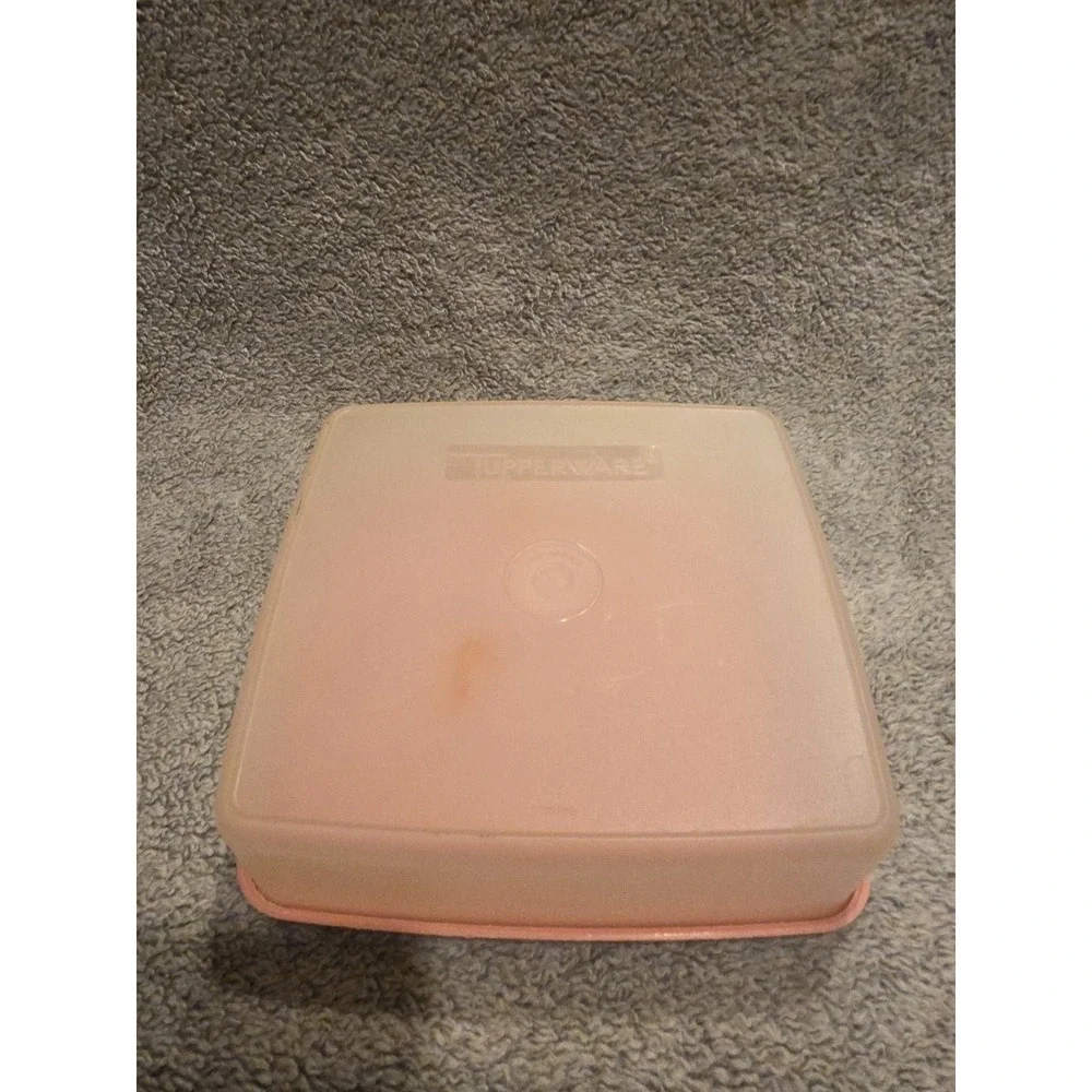 Vintage‎ Lot Of 3 Tupperware Containers 312-60, 670-1, 1458-6